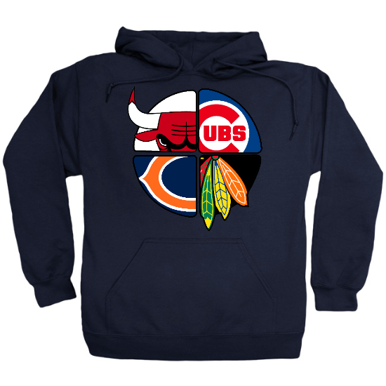 Chicago Mash Up Hoodie