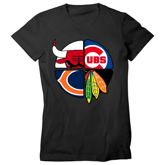 Chicago Mash Up Womens T-Shirt