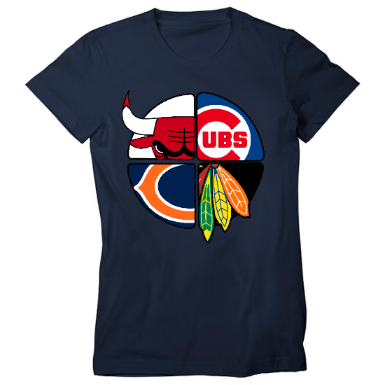 Chicago Mash Up Womens T-Shirt