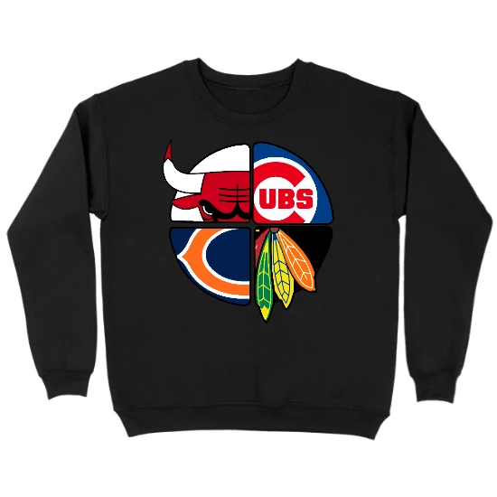 Chicago Mash Up Kids Crewneck Sweatshirt