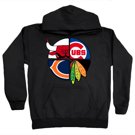 Chicago Mash Up Kids Hoodie