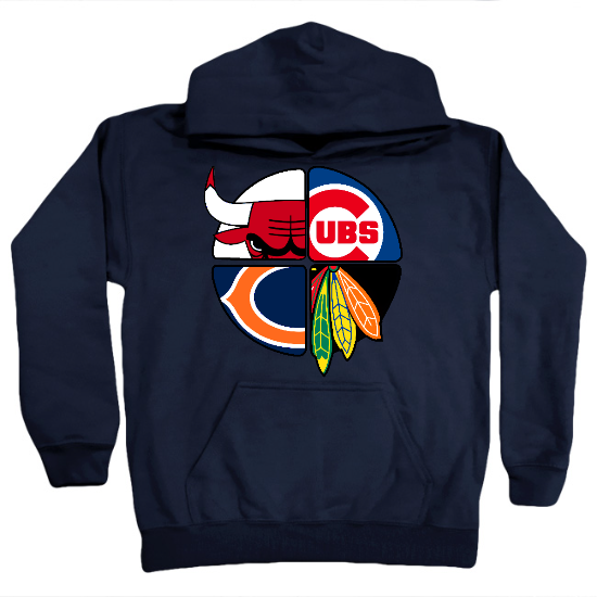 Chicago Mash Up Kids Hoodie