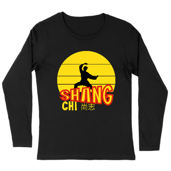 Kung Fu Master Womens Long sleeve T-Shirt