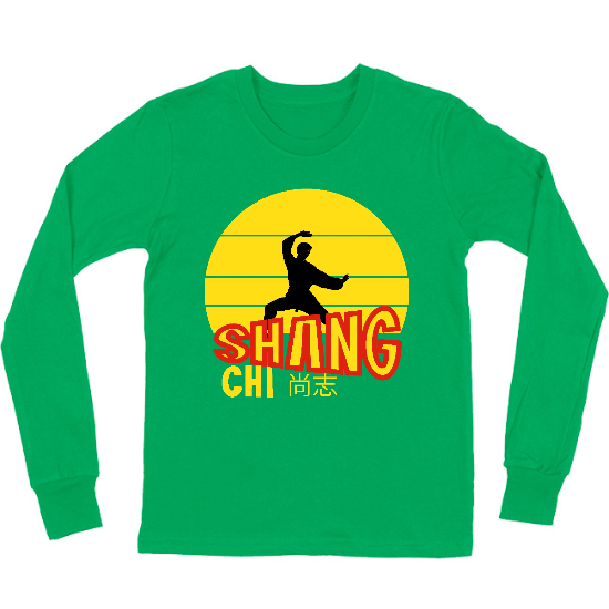 Kung Fu Master Kids Long Sleeve T-Shirt