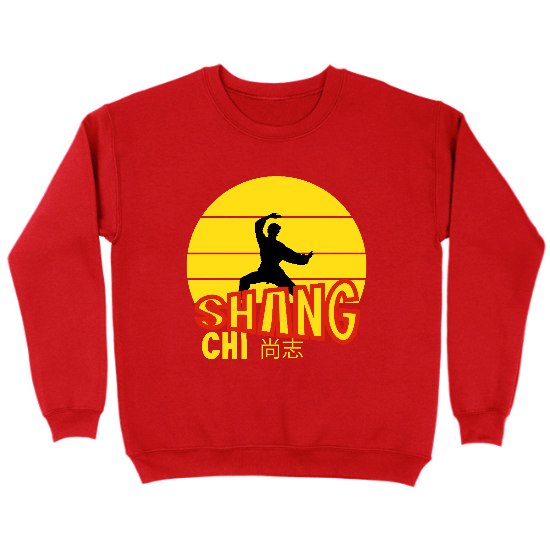 Kung Fu Master Kids Crewneck Sweatshirt