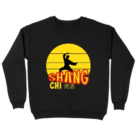 Kung Fu Master Kids Crewneck Sweatshirt