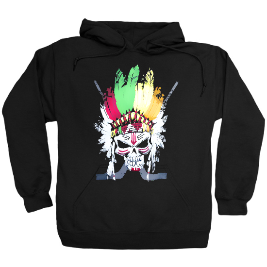 Blackhawks Skull Hoodie