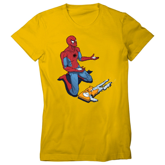 Spilled Rice Womens T-Shirt