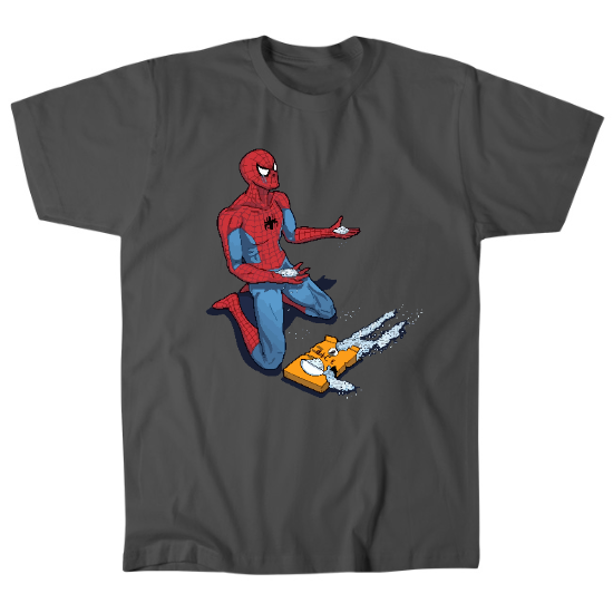 Spilled Rice Mens T-Shirt