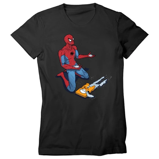 Spilled Rice Womens T-Shirt