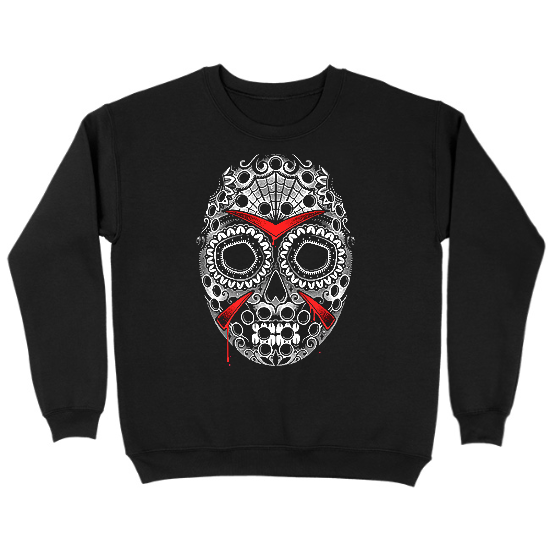 Jason Sugar Skull Kids Crewneck Sweatshirt