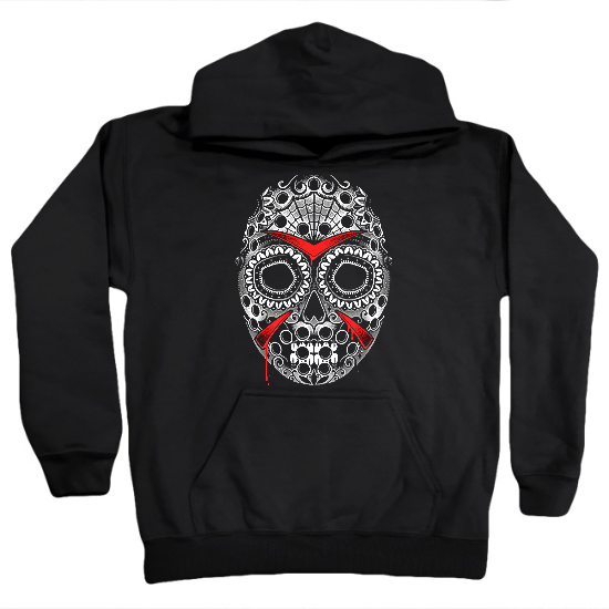 Jason Sugar Skull Kids Hoodie
