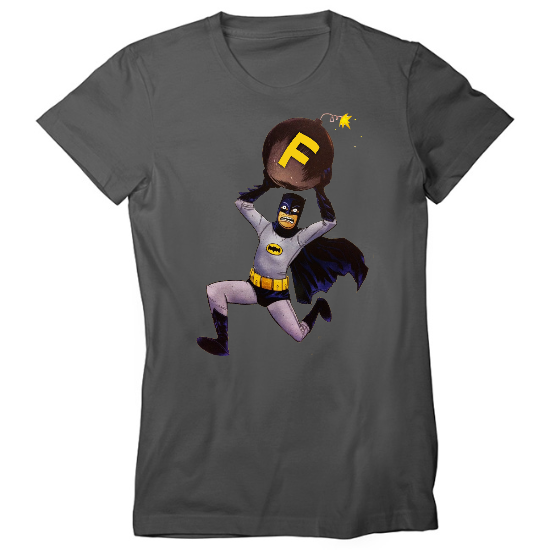 IDGAF Bomb Womens T-Shirt
