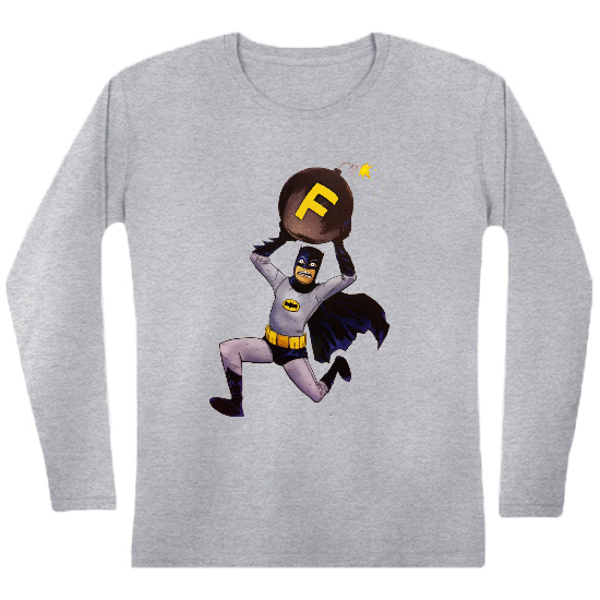 IDGAF Bomb Womens Long sleeve T-Shirt