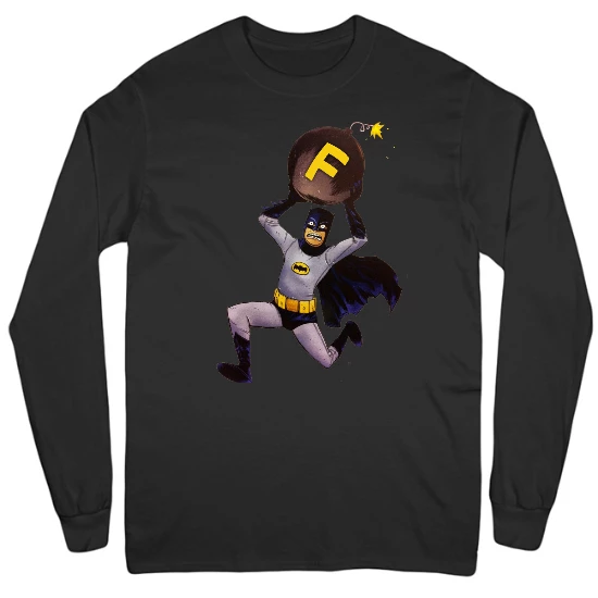 IDGAF Bomb Mens Long Sleeve T-Shirt