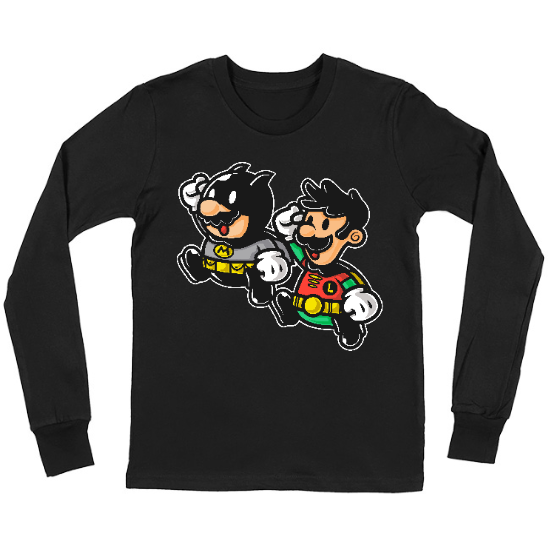 Super Hero Bros Kids Long Sleeve T-Shirt