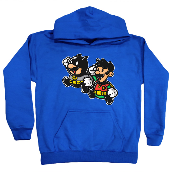 Super Hero Bros Kids Hoodie