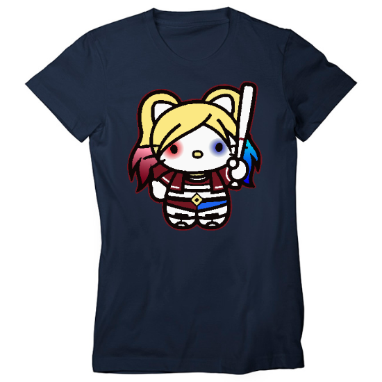 Harley Kitty Womens T-Shirt