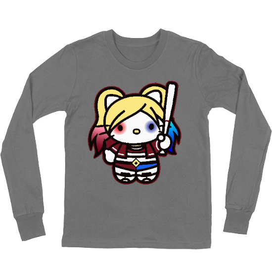 Harley Kitty Kids Long Sleeve T-Shirt
