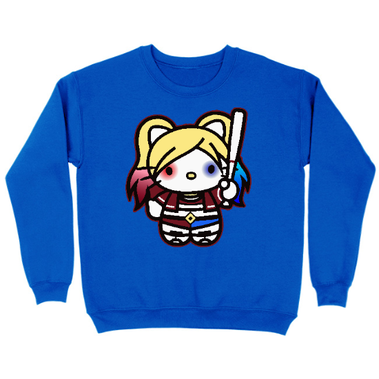 Harley Kitty Kids Crewneck Sweatshirt
