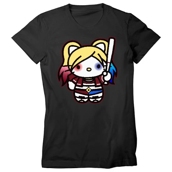 Harley Kitty Womens T-Shirt