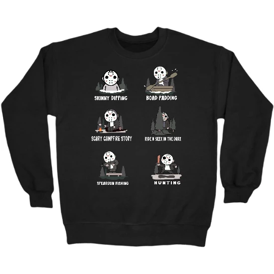 Camp With Jason Crewneck Sweatshirt