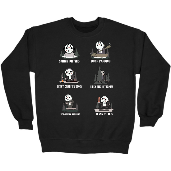 Camp With Jason Crewneck Sweatshirt