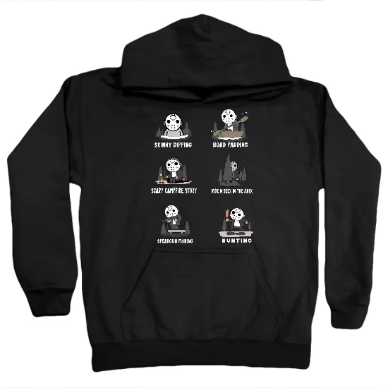 Camp With Jason Kids Hoodie