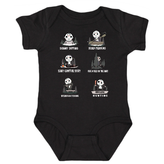 Camp With Jason Onesie