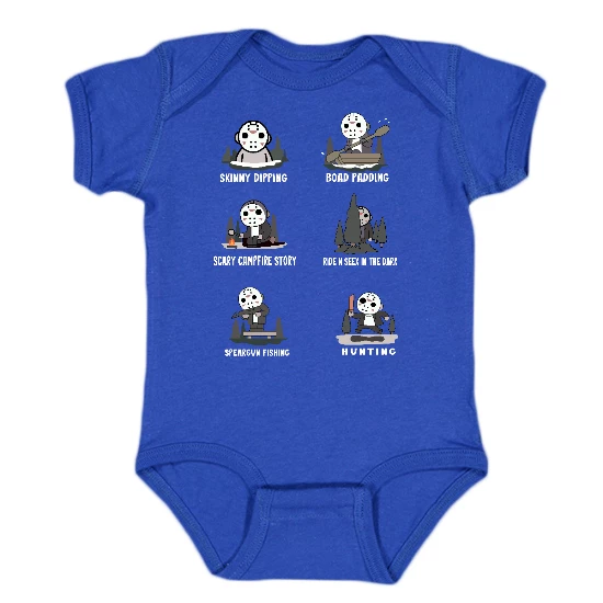 Camp With Jason Onesie