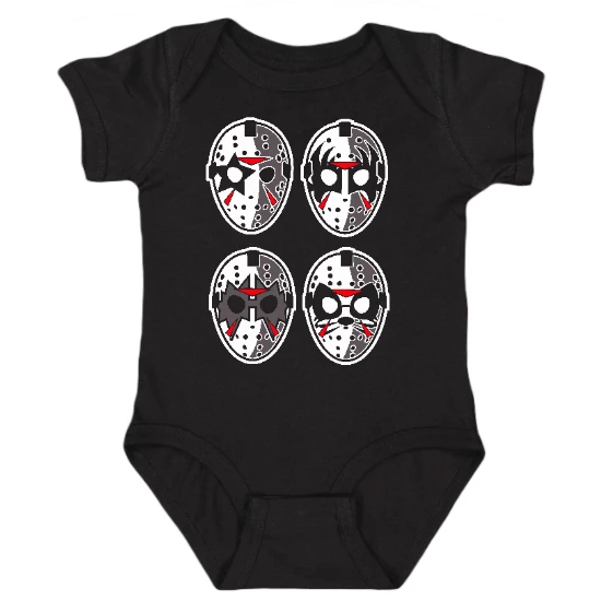Kiss Jason Masks Onesie