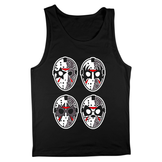 Kiss Jason Masks Mens Tank Top