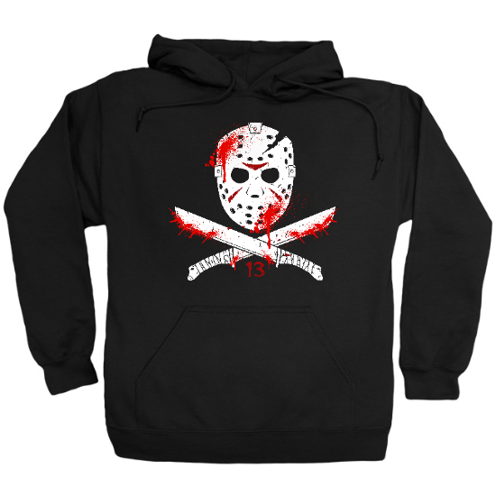 Jason Crossed Machetes Hoodie