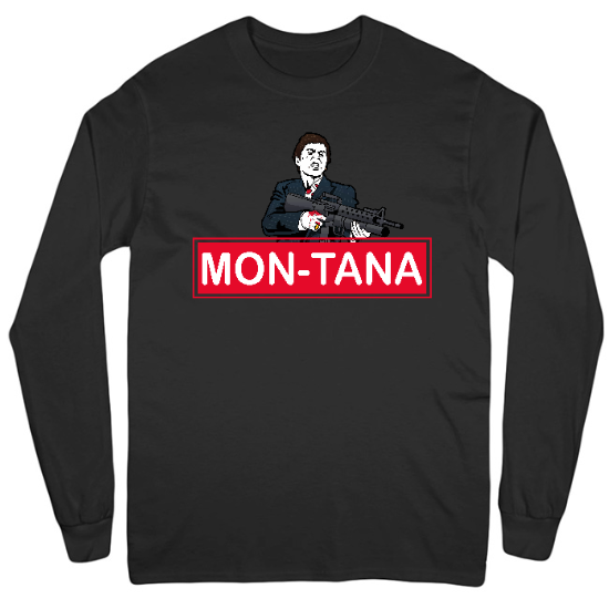 Tony Monopoly Mens Long Sleeve T-Shirt