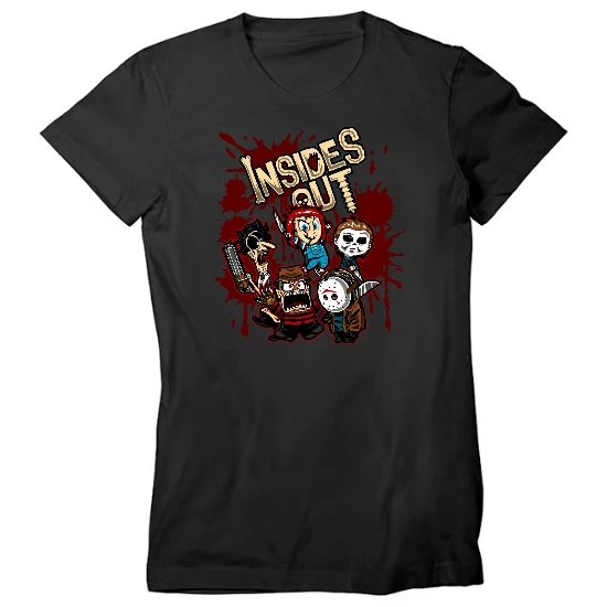 Insides Out Womens T-Shirt