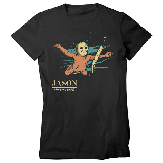 Jason Crystal Lake Womens T-Shirt
