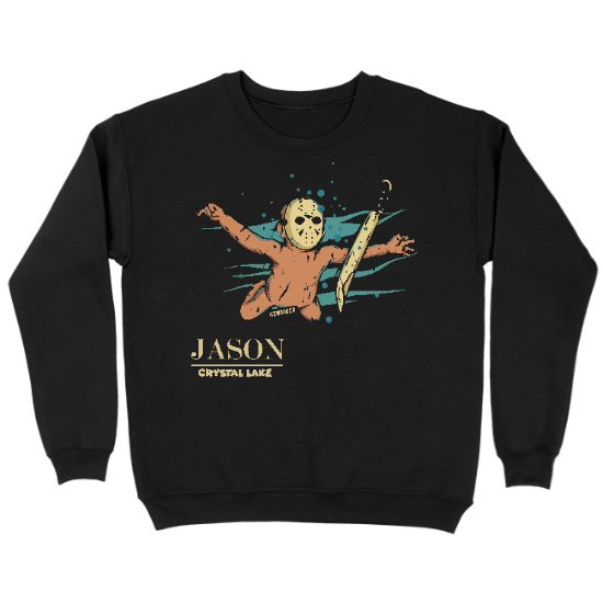 Jason Crystal Lake Kids Crewneck Sweatshirt