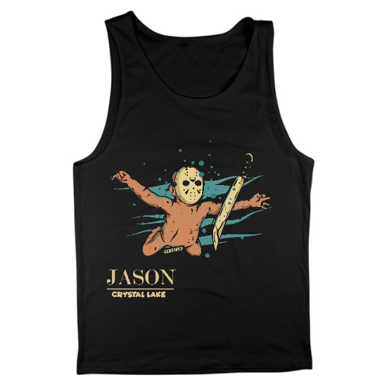 Jason Crystal Lake Mens Tank Top