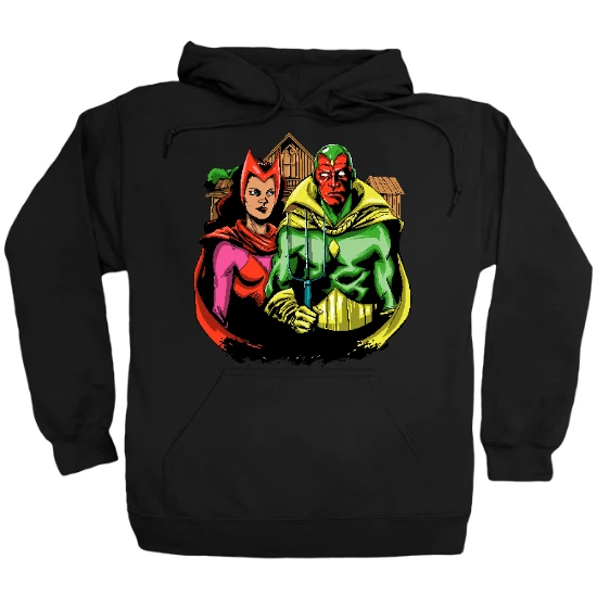Vision & Scarlet Witch Hoodie