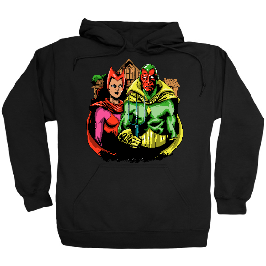 Vision & Scarlet Witch Hoodie