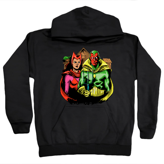 Vision & Scarlet Witch Kids Hoodie