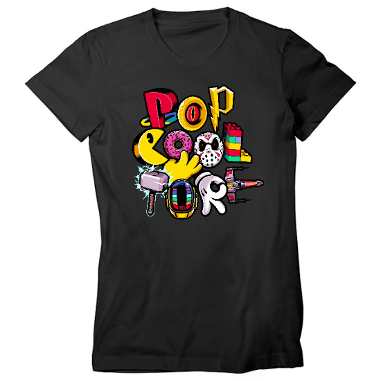 Pop Coolture Womens T-Shirt