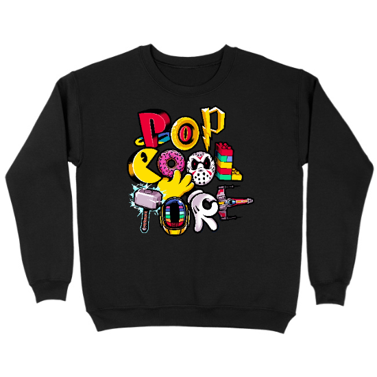 Pop Coolture Kids Crewneck Sweatshirt