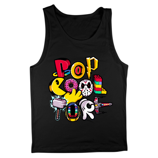 Pop Coolture Mens Tank Top