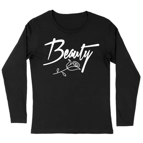 Beauty Womens Long sleeve T-Shirt