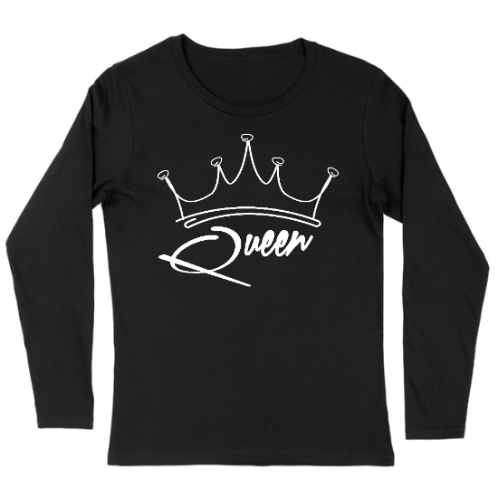 Queen Womens Long sleeve T-Shirt
