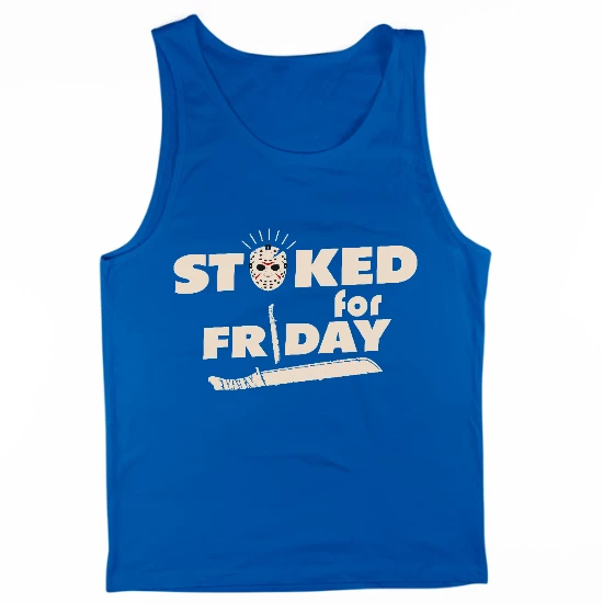 Stoked For Friday Mens Tank Top