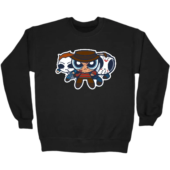 Powerpuff Killers Crewneck Sweatshirt