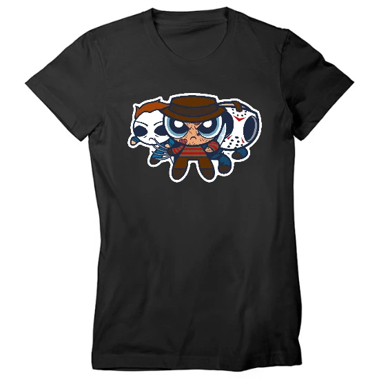 Powerpuff Killers Womens T-Shirt