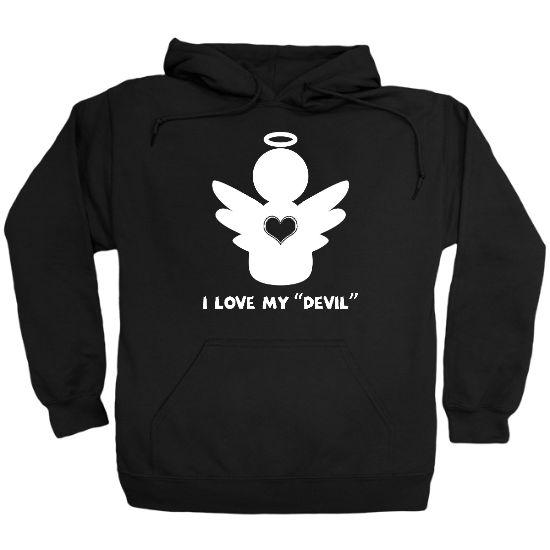 I Love My Devil Hoodie